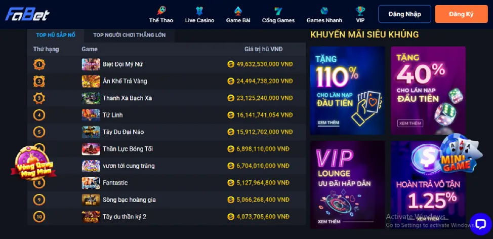 An toàn và công bằng tại 333win3 code